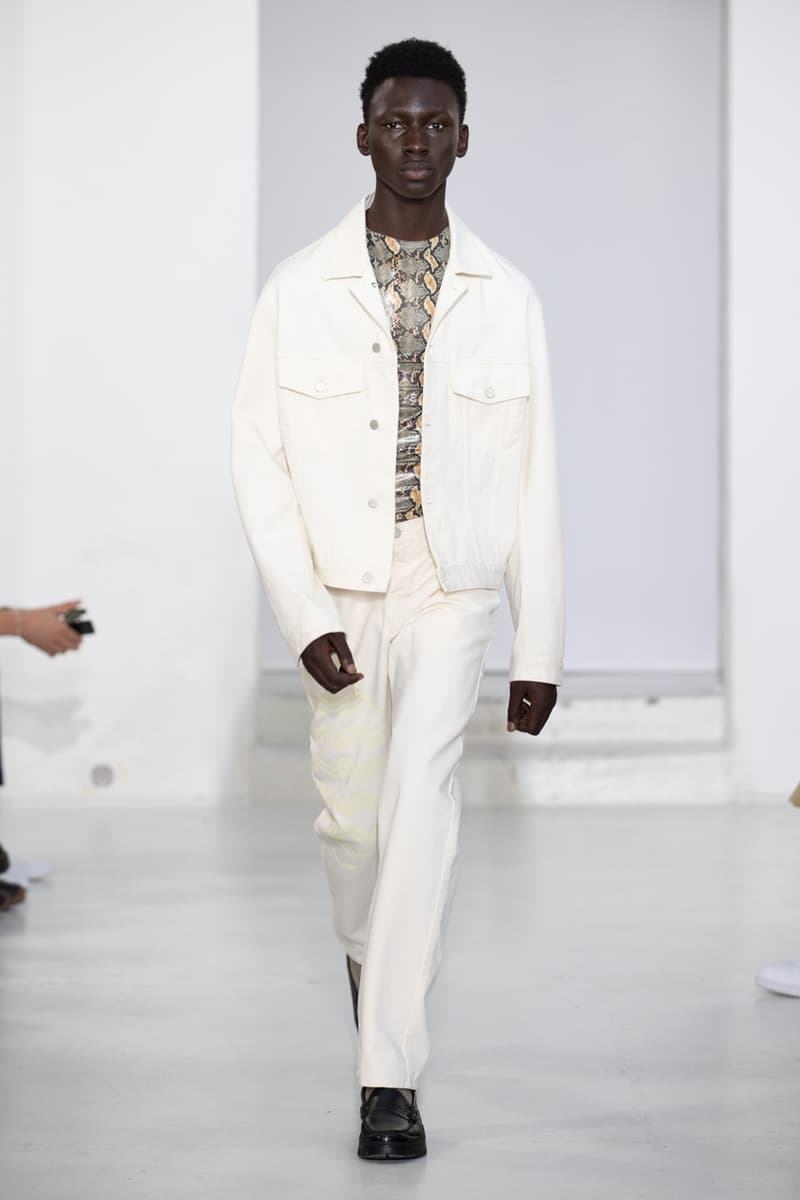 CMMN SWDN Spring/Summer 2020 Runway Collection presentation menswear paris fashion week pfw ss20 gh bass collaboration shoe loafer vibram ummah