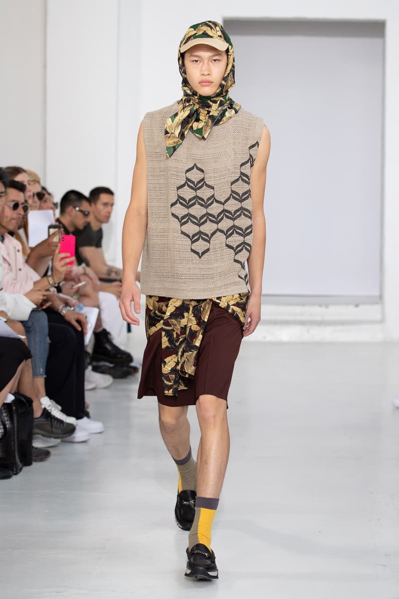 CMMN SWDN Spring/Summer 2020 Runway Collection presentation menswear paris fashion week pfw ss20 gh bass collaboration shoe loafer vibram ummah