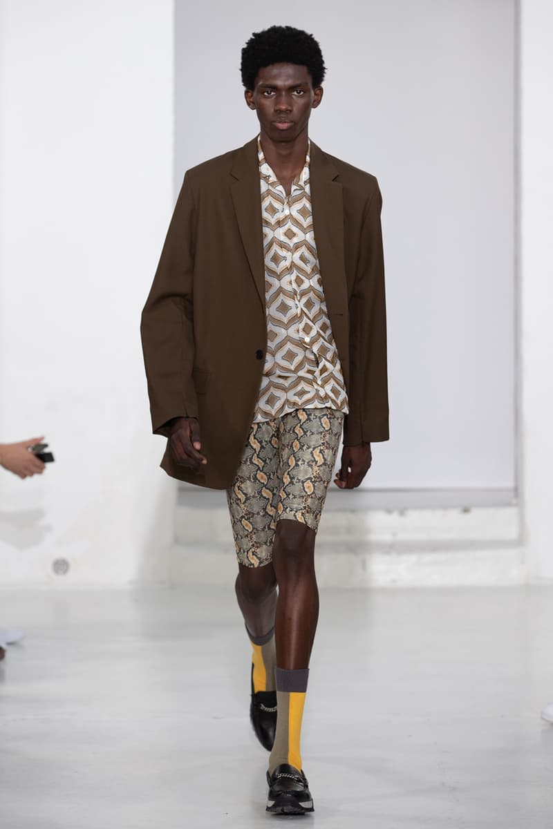 CMMN SWDN Spring/Summer 2020 Runway Collection presentation menswear paris fashion week pfw ss20 gh bass collaboration shoe loafer vibram ummah