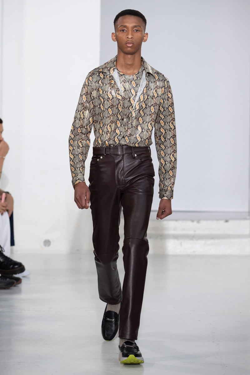 CMMN SWDN Spring/Summer 2020 Runway Collection presentation menswear paris fashion week pfw ss20 gh bass collaboration shoe loafer vibram ummah