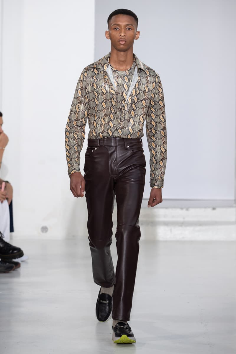 CMMN SWDN Spring/Summer 2020 Runway Collection presentation menswear paris fashion week pfw ss20 gh bass collaboration shoe loafer vibram ummah