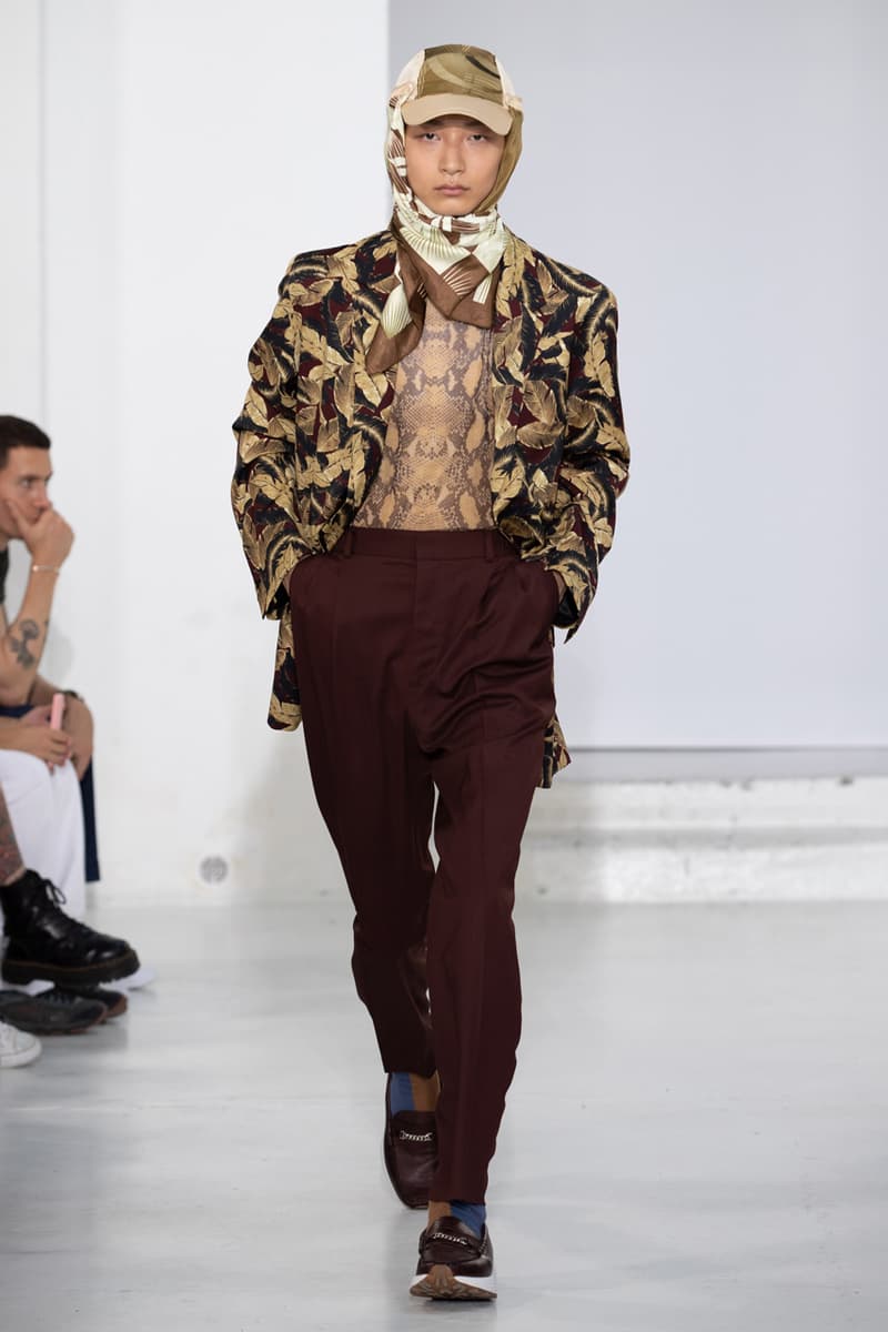 CMMN SWDN Spring/Summer 2020 Runway Collection presentation menswear paris fashion week pfw ss20 gh bass collaboration shoe loafer vibram ummah