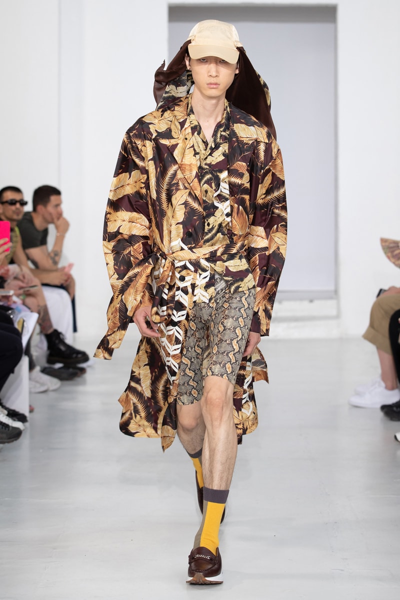 CMMN SWDN Spring/Summer 2020 Runway Collection presentation menswear paris fashion week pfw ss20 gh bass collaboration shoe loafer vibram ummah