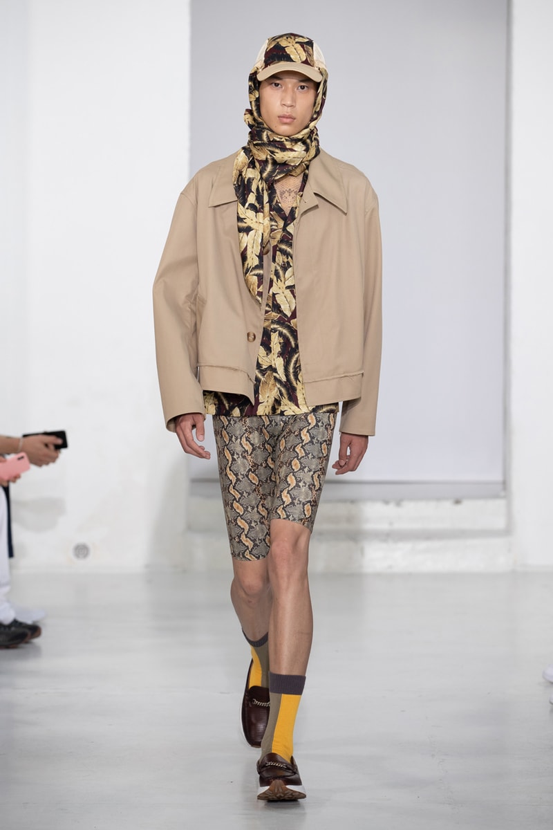 CMMN SWDN Spring/Summer 2020 Runway Collection presentation menswear paris fashion week pfw ss20 gh bass collaboration shoe loafer vibram ummah
