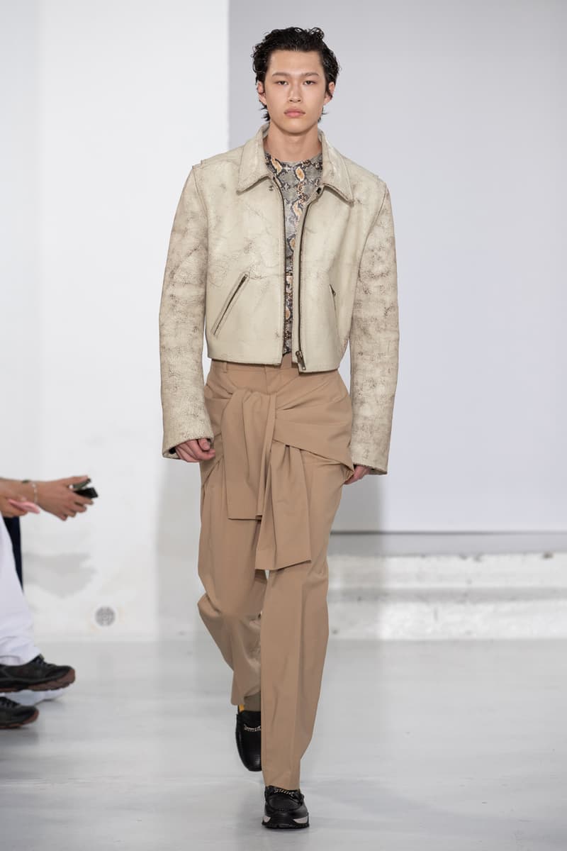 CMMN SWDN Spring/Summer 2020 Runway Collection presentation menswear paris fashion week pfw ss20 gh bass collaboration shoe loafer vibram ummah