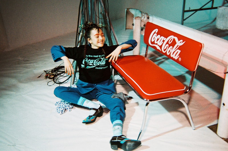 FACETASM Coca-Cola 2019 Capsule Collection Vintage Workwear Vendor pinstripe 1969 campaign its the real thing Hiromichi Ochiai designer isetan selfridges IT 