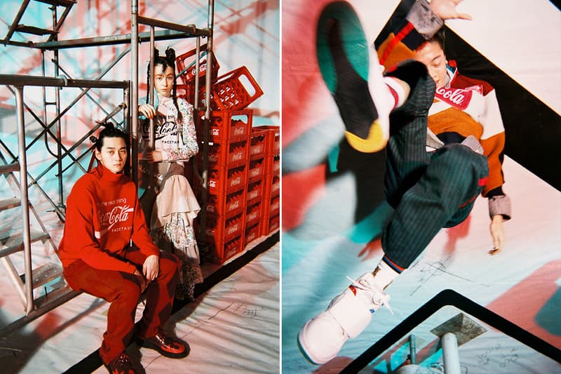 FACETASM Coca-Cola 2019 Capsule Collection Vintage Workwear Vendor pinstripe 1969 campaign its the real thing Hiromichi Ochiai designer isetan selfridges IT