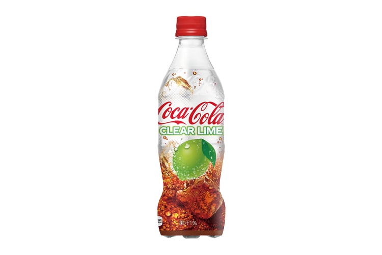 Coca-Cola Japan Is Set to Introduce Clear Lime Coke This Summer