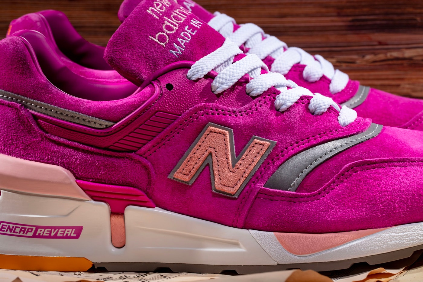 Concepts New Balance 997S Fusion ESRUC Release Info pink purple white yellow