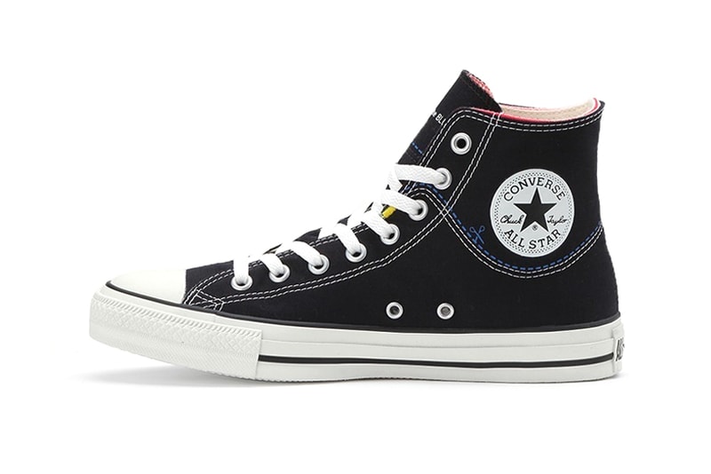 Converse All Star Cut Line Chuck Taylor White Black Red Customize Japan Scissors 1970 fraying low two tone duo color