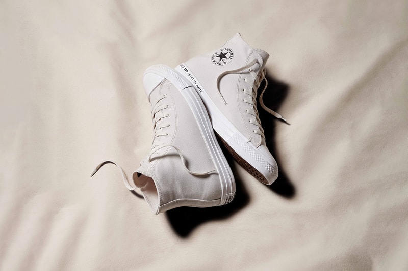 Converse Renew Initiative Sustainability Program Chuck Taylor All Star Recycled Materials Revived Waste Renewable Upcycled Textiles Fabrics Canvas Sneaker Release Information Cop denim jeans