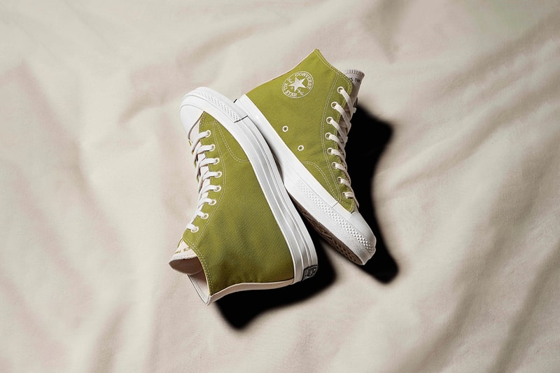 Converse Renew Initiative Sustainability Program Chuck Taylor All Star Recycled Materials Revived Waste Renewable Upcycled Textiles Fabrics Canvas Sneaker Release Information Cop denim jeans