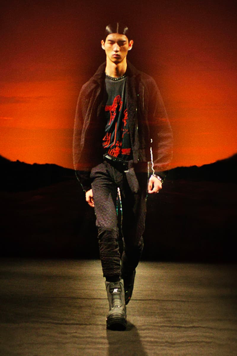 COTTWEILER Spring Summer 2020 Collection Paris Fashion Week Saville Row Tailoring Technical Futuristic Egypt Research Athletic Track pants shirt shoes Backpack projection digital