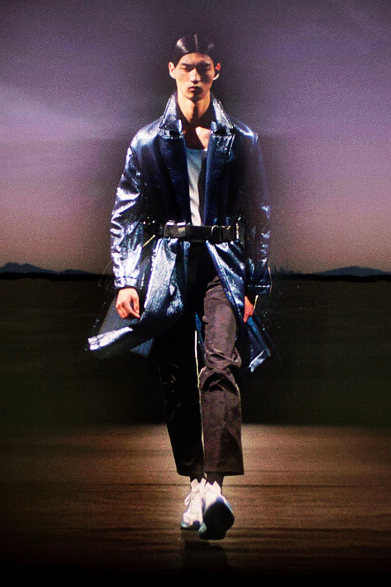 COTTWEILER Spring Summer 2020 Collection Paris Fashion Week Saville Row Tailoring Technical Futuristic Egypt Research Athletic Track pants shirt shoes Backpack projection digital