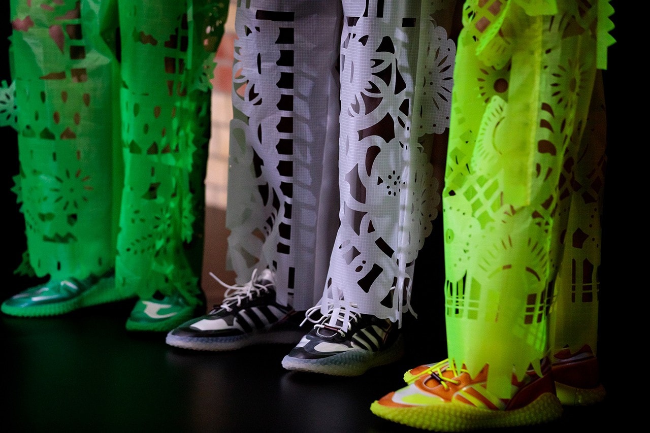 Craig Green adidas Kamanda Spring Sumer 2020 Capsule footwear soccer colorway London designer trefoil transparent rubber treading midsole