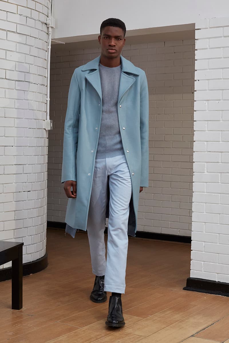 Daniel W. Fletcher Paris Fashion Week Men's SS20 Spring/Summer 2020 Collection Runway Looks "HOPELESSLY DEVOTED" Central Saint Martins Graduate