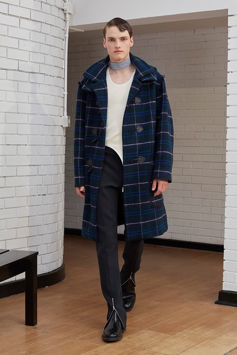 Daniel W. Fletcher Paris Fashion Week Men's SS20 Spring/Summer 2020 Collection Runway Looks "HOPELESSLY DEVOTED" Central Saint Martins Graduate