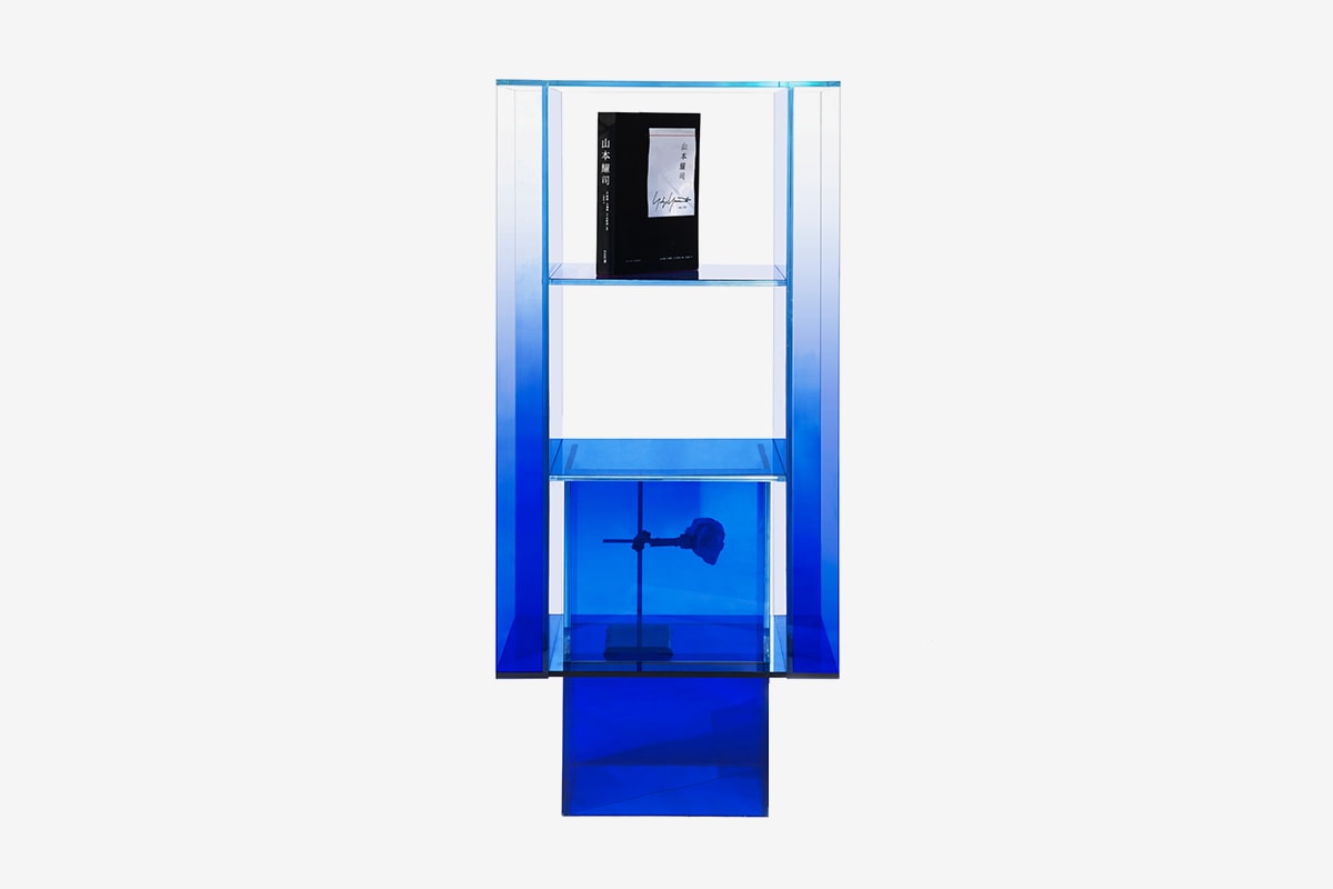 Design Miami 2019 studio BUZAO NULL Series designer Zeng Peng gradient furniture glass blue sea sky