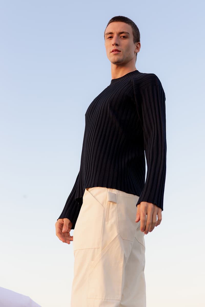 Deveaux Spring Summer 2020 SS20 Collection Lookbooks Informal Tailoring Relaxed Bowling Shirts Camp Collars Natural Marble Prints Big '80s Suits Blue Orange Burgundy Brown White Summer Looks