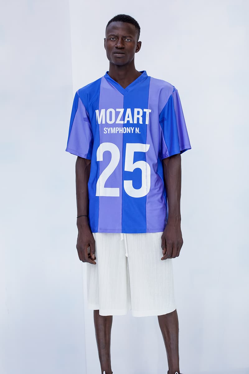 Dima Leu Spring Summer 2020 SS20 Lookbook Collection Drop Information Sport Luxe Classic Inspiration Tailoring Sportwear Blazers Shorts T-Shirts Jerseys Sergei Rachmaninoff