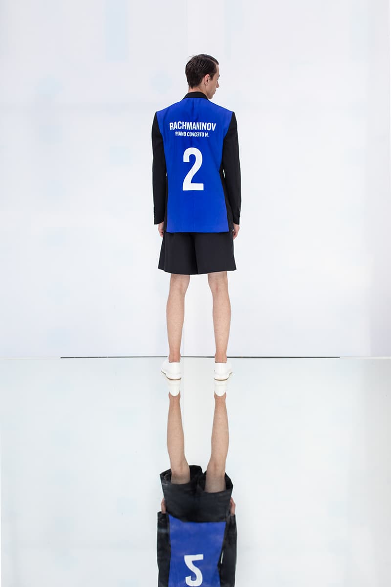 Dima Leu Spring Summer 2020 SS20 Lookbook Collection Drop Information Sport Luxe Classic Inspiration Tailoring Sportwear Blazers Shorts T-Shirts Jerseys Sergei Rachmaninoff