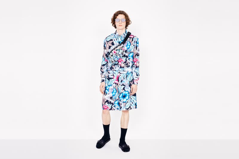 Dior Men's SS19 Beachwear Capsule by Kim Jones spring summer 2019 buy shop shorts towel bag accessories hajime sorayama sexy robot