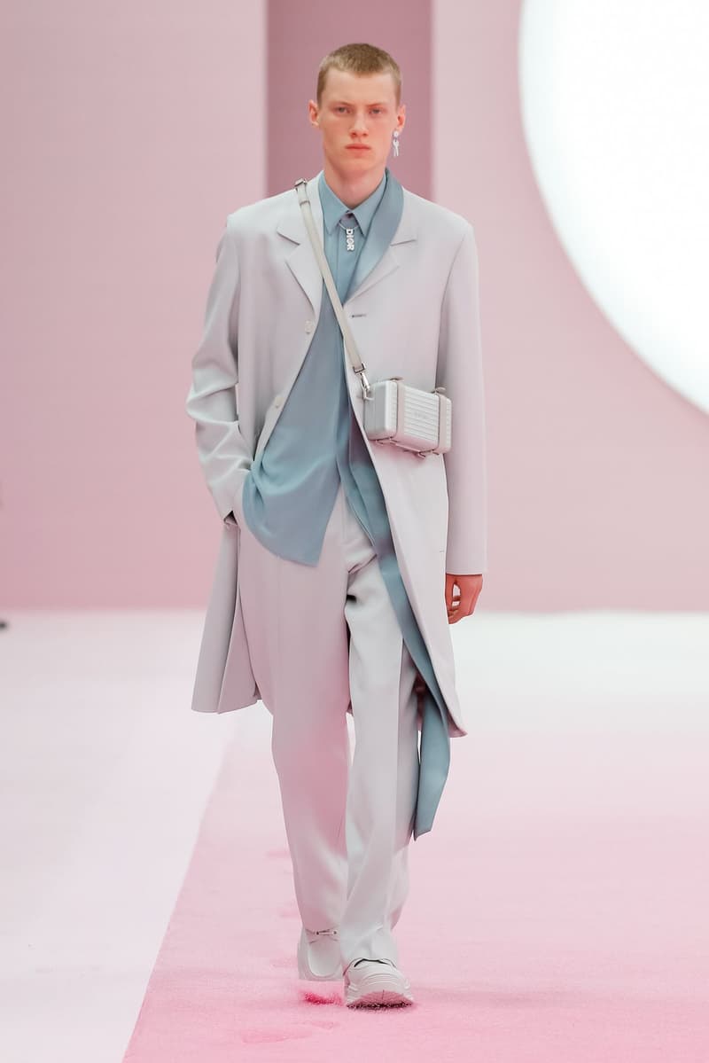 Dior Spring/Summer 2020 Runway Collection at PFW paris fashion week mens ss20 kim jones daniel arsham artist collaboration alyx studio matthew m william yoon jewelry backstage closer look menswear