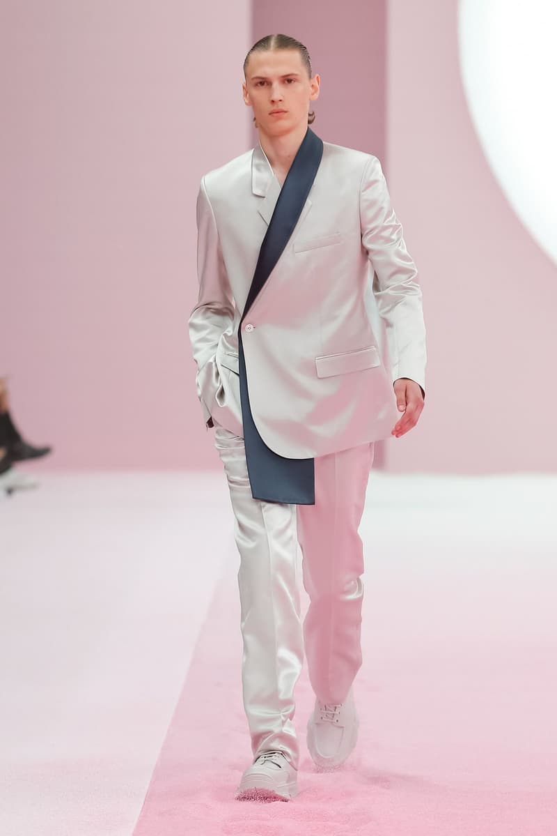 Dior Spring/Summer 2020 Runway Collection at PFW paris fashion week mens ss20 kim jones daniel arsham artist collaboration alyx studio matthew m william yoon jewelry backstage closer look menswear