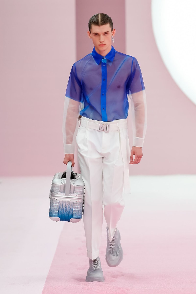 Dior Spring/Summer 2020 Runway Collection at PFW paris fashion week mens ss20 kim jones daniel arsham artist collaboration alyx studio matthew m william yoon jewelry backstage closer look menswear