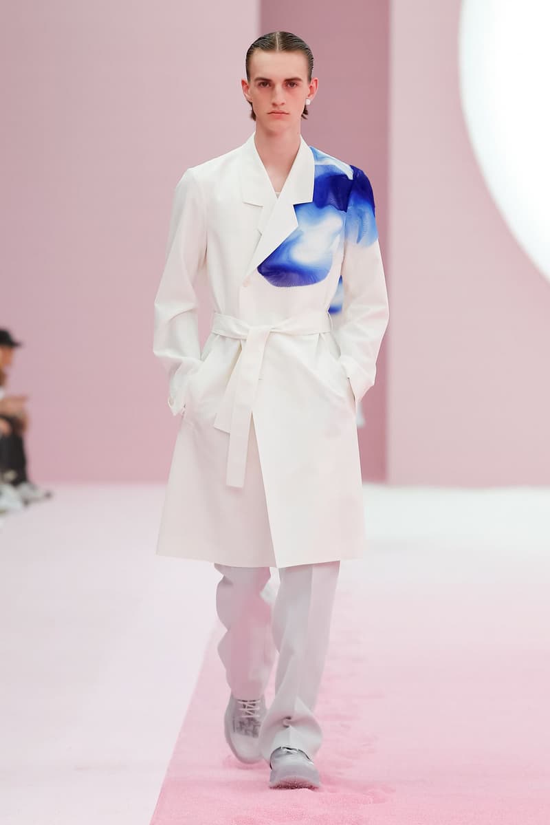 Dior Spring/Summer 2020 Runway Collection at PFW paris fashion week mens ss20 kim jones daniel arsham artist collaboration alyx studio matthew m william yoon jewelry backstage closer look menswear