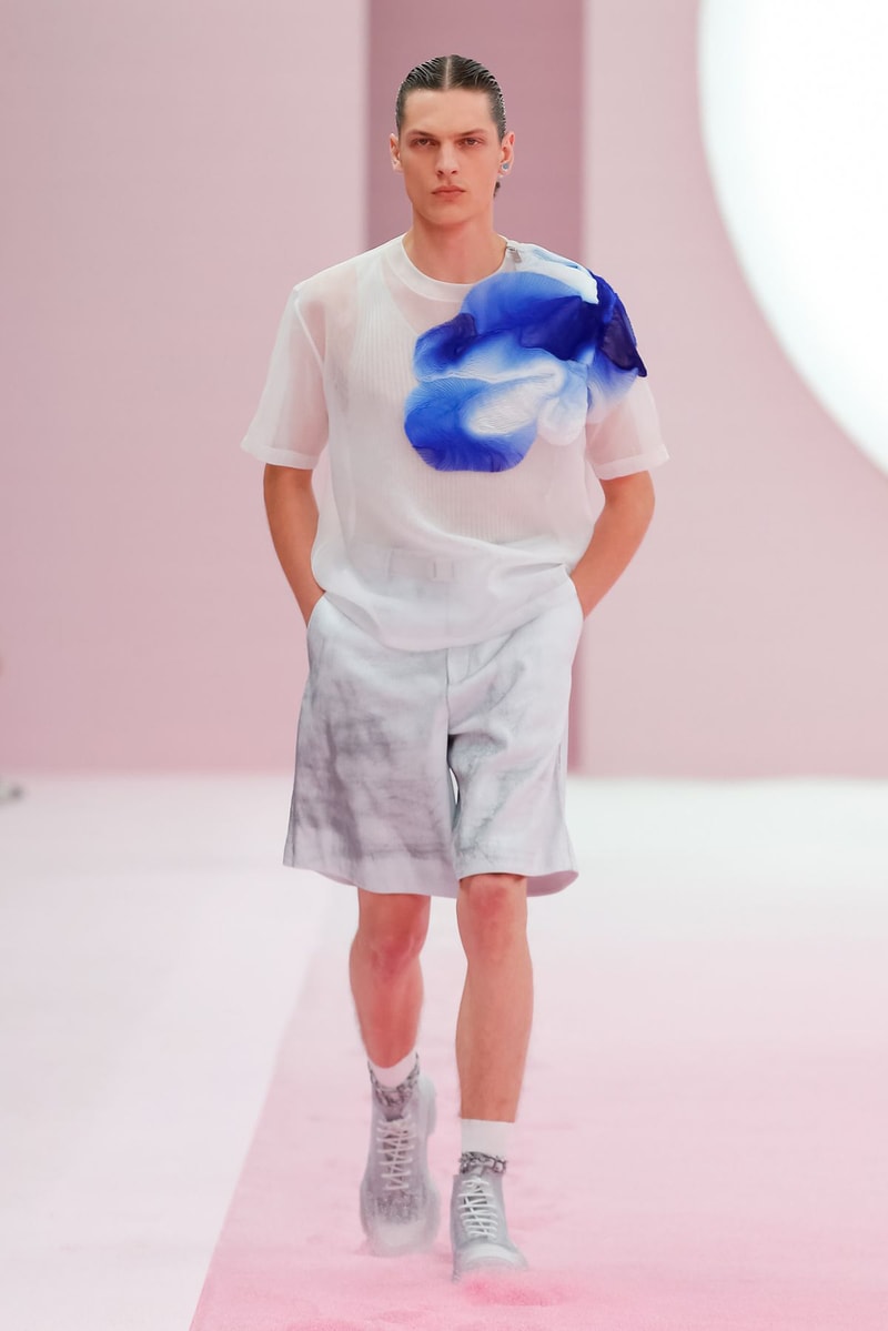 Dior Spring/Summer 2020 Runway Collection at PFW paris fashion week mens ss20 kim jones daniel arsham artist collaboration alyx studio matthew m william yoon jewelry backstage closer look menswear