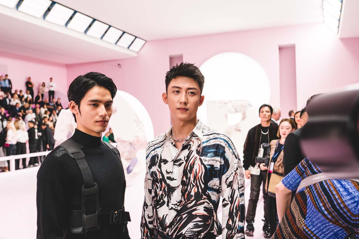 Dior Spring/Summer 2020 Runway Collection at PFW paris fashion week mens ss20 kim jones daniel arsham artist collaboration alyx studio matthew m william yoon jewelry backstage closer look menswear