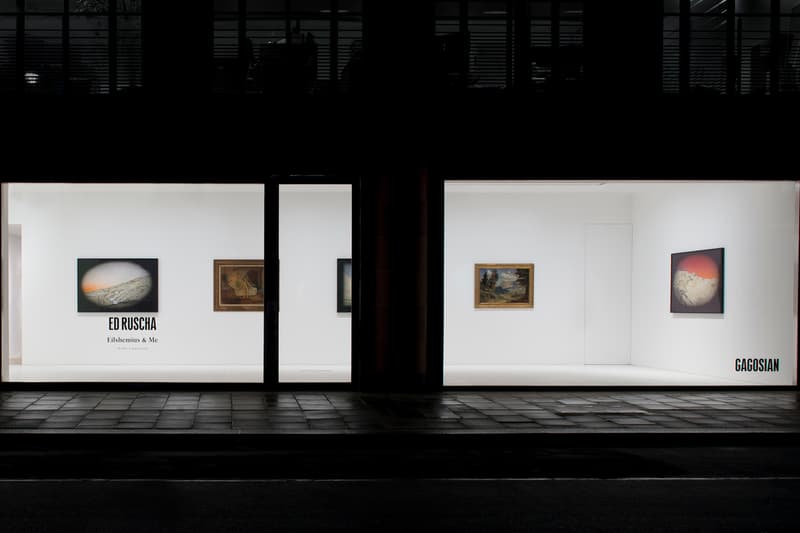 ed ruscha eilshemius me gagosian london exhibition artworks paintings