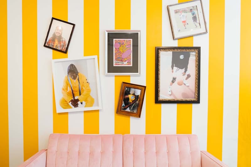 Eric Emanuel New York Pop-Up Shop Inside Look shorts adidas iverson collaboration sneaker