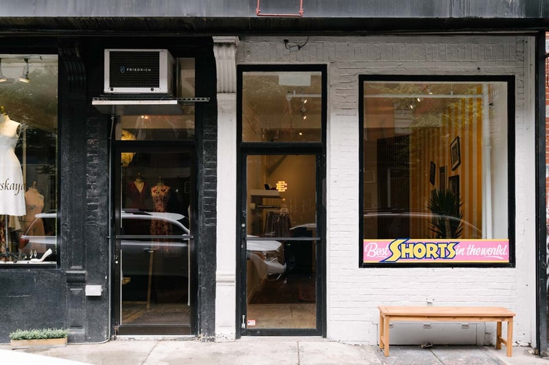Eric Emanuel New York Pop-Up Shop Inside Look shorts adidas iverson collaboration sneaker 