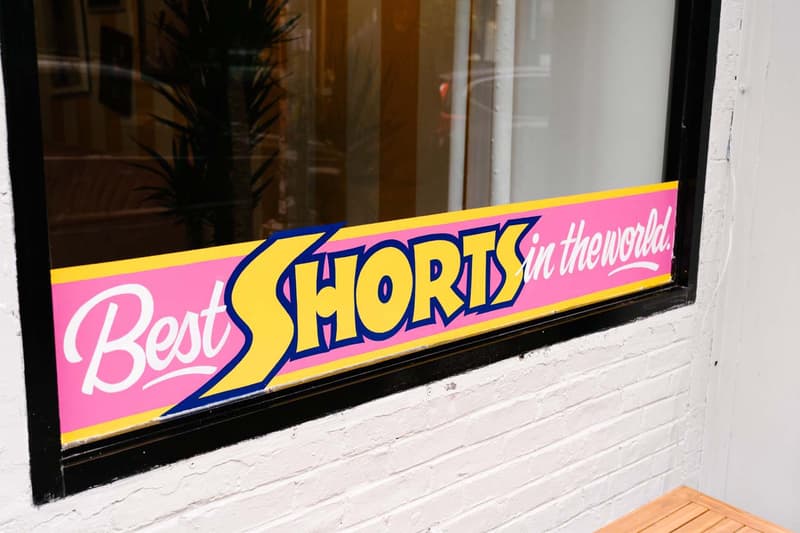 Eric Emanuel New York Pop-Up Shop Inside Look shorts adidas iverson collaboration sneaker