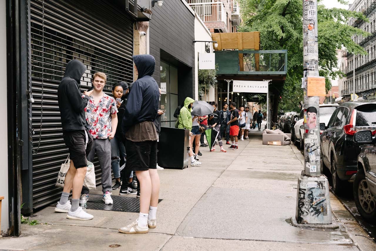 Eric Emanuel New York Pop-Up Shop Inside Look shorts adidas iverson collaboration sneaker 