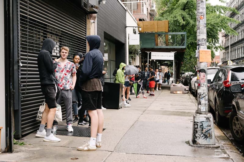 Eric Emanuel New York Pop-Up Shop Inside Look shorts adidas iverson collaboration sneaker
