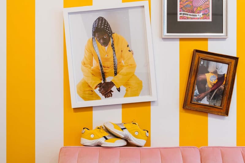 Eric Emanuel New York Pop-Up Shop Inside Look shorts adidas iverson collaboration sneaker