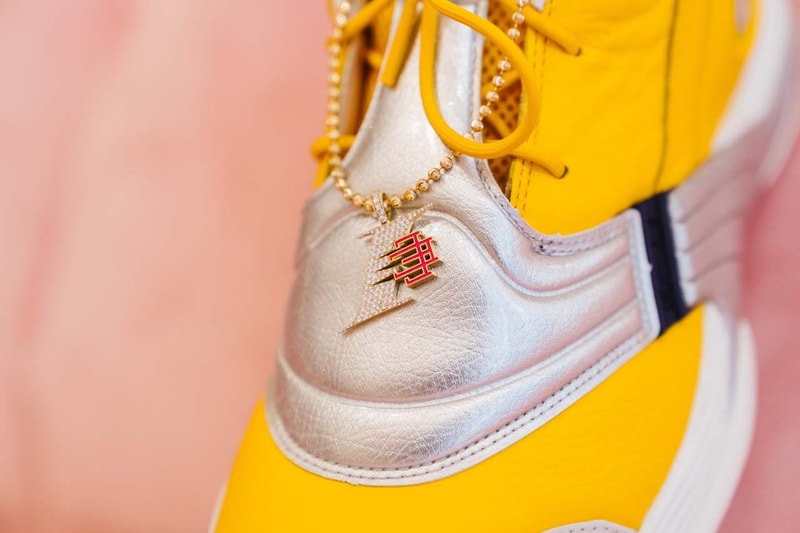 Eric Emanuel New York Pop-Up Shop Inside Look shorts adidas iverson collaboration sneaker 