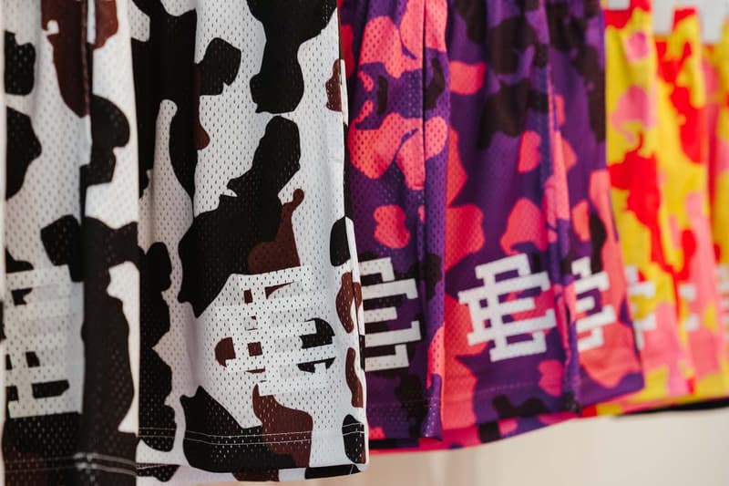 Eric Emanuel New York Pop-Up Shop Inside Look shorts adidas iverson collaboration sneaker