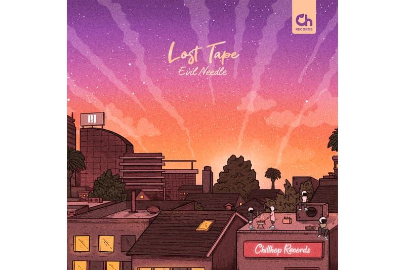 Evil Needle 'Lost Tape' EP Stream instrumental hip-hop beats boom bap laid back chill lo-fi producer chillhop nujabes j dilla vibe soulection