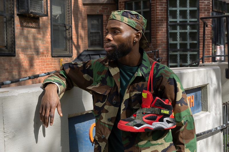 Ewing War Report Rogue Athletics Capone-N-Noreaga Queens New York Rap Duo Hip Hip East Coast Footwear Sneaker Collaboration Drop Date Release Information Event Party Limited Edition