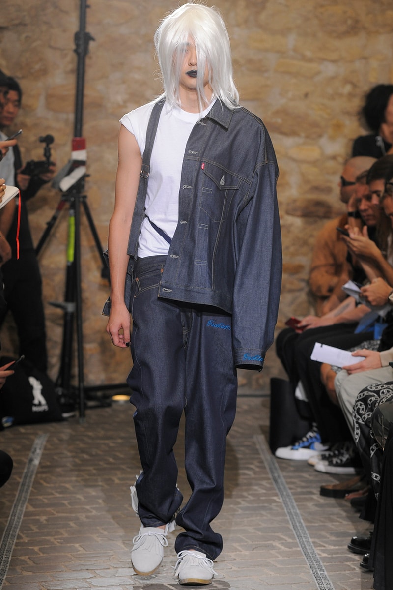 FACETASM  Paris Fashion Week Men's SS20 Spring Summer 2020 Looks Runway Pieces Collaboration Pieces First Look Levis Coca Cola