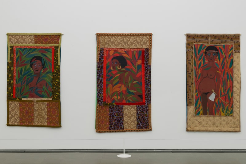 faith ringgold solo exhibition london serpentine galleries quilts paintings african american art works 