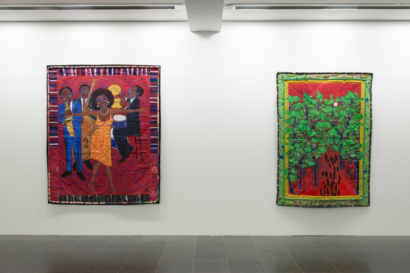 faith ringgold solo exhibition london serpentine galleries quilts paintings african american art works 