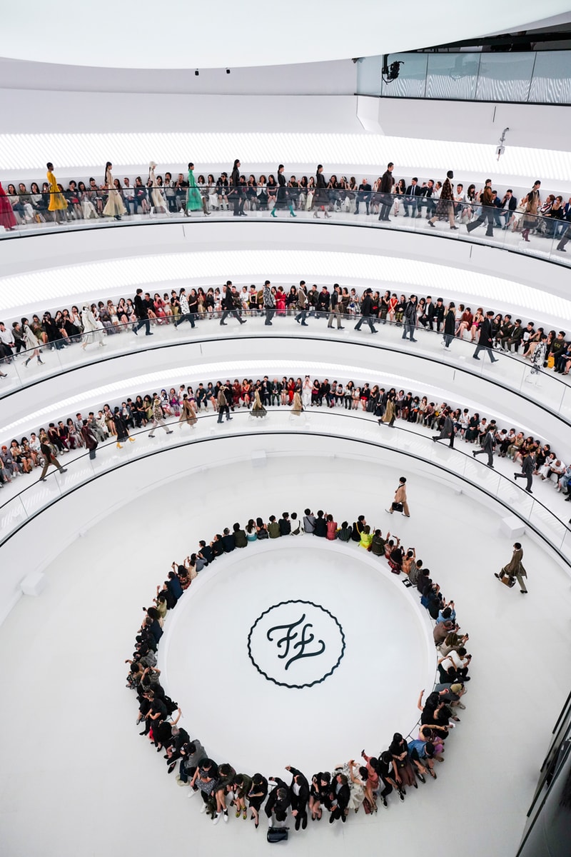 fendi fall winter 2019 2020 collection shanghai china show mens womens runway powerlong museum 