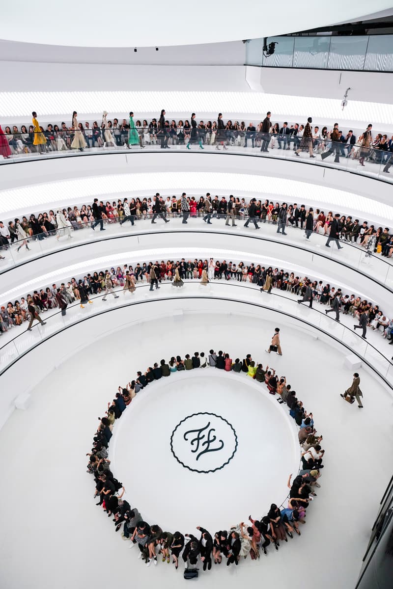 fendi fall winter 2019 2020 collection shanghai china show mens womens runway powerlong museum
