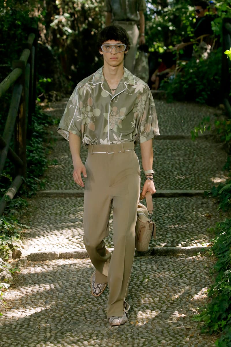 Fendi Spring Summer 2020 Collection gardening bucolic outdoors Silvia Venturini Fendi Italy Italian Head Quarters