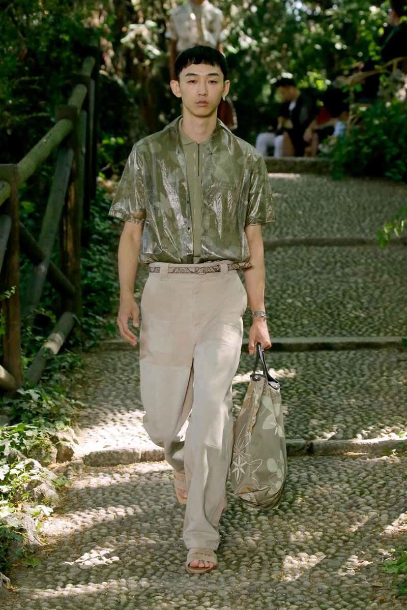 Fendi Spring Summer 2020 Collection gardening bucolic outdoors Silvia Venturini Fendi Italy Italian Head Quarters